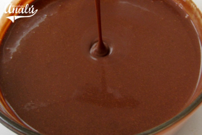 Para el “Icing de chocolate”